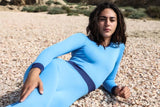 Pale blue Fortuna summer wetsuit